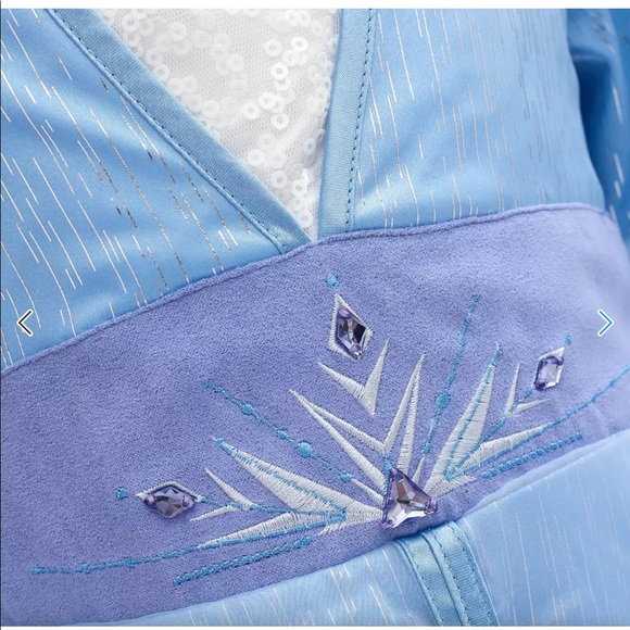 NWT Disney Authentic Deluxe Elsa Frozen 2 Outfit - Picture 3 of 7